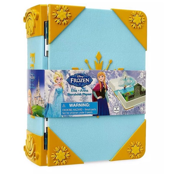 Disney Parks Frozen Princess Elsa & Anna Olaf Storybook Castle Playset NEW - Picture 4 of 4